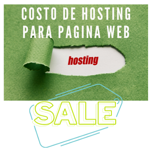 Costo de hosting para pagina web