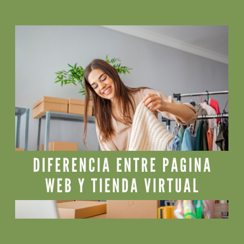 Diferencia entre pagina web y tienda virtual [2023]