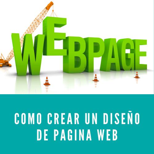 Como crear un diseño de pagina web